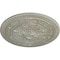 Ekena Millwork Naple Ceiling Medallion (Fits Canopies up to 3 3/8"), Hand-Painted Flash Gold, 37 1/2"OD x 3 3/8"P CM37NAFLS - alternate 3